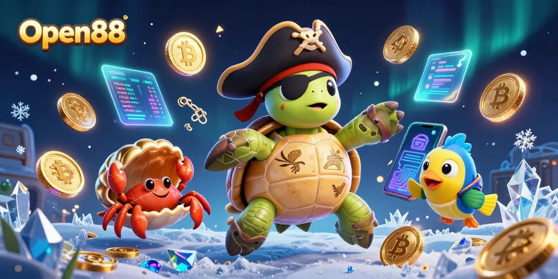 Win big at Open88 with thrilling 3D casino adventures featuring unique characters and vibrant game elements.