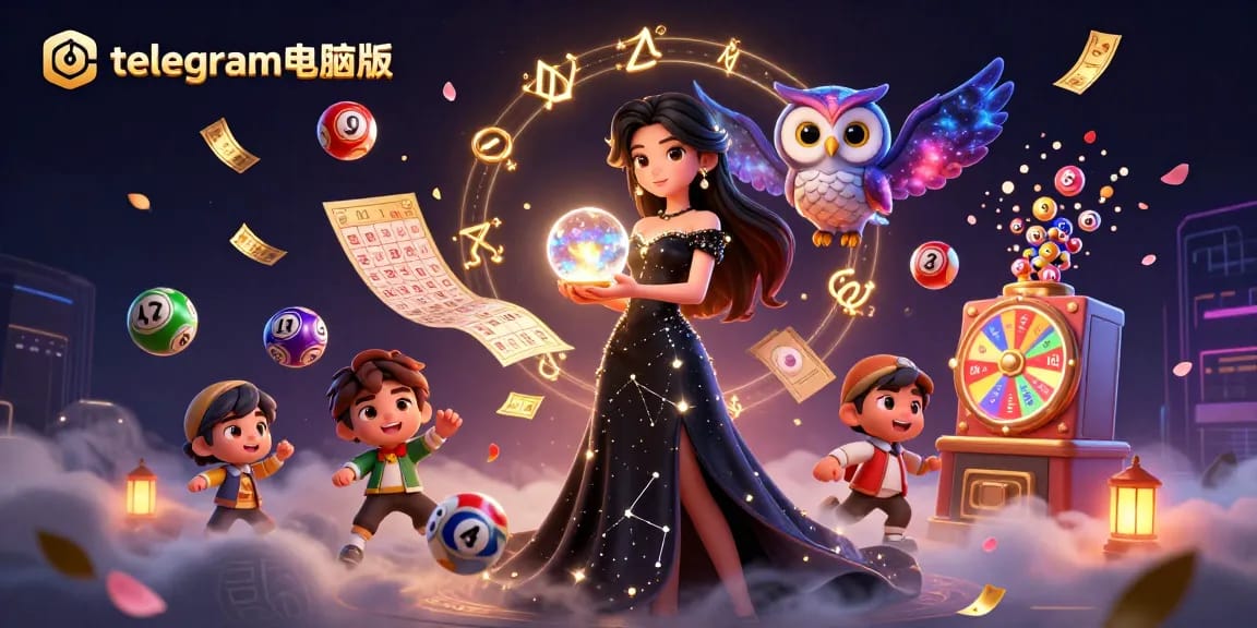 在充满彩票元素和魔法的生动3D赌场场景中，通过telegram电脑版赢得大奖。