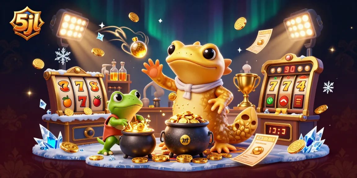 Engage with 5jl casino magic as the golden salamander creates wealth amidst dynamic gaming symbols.