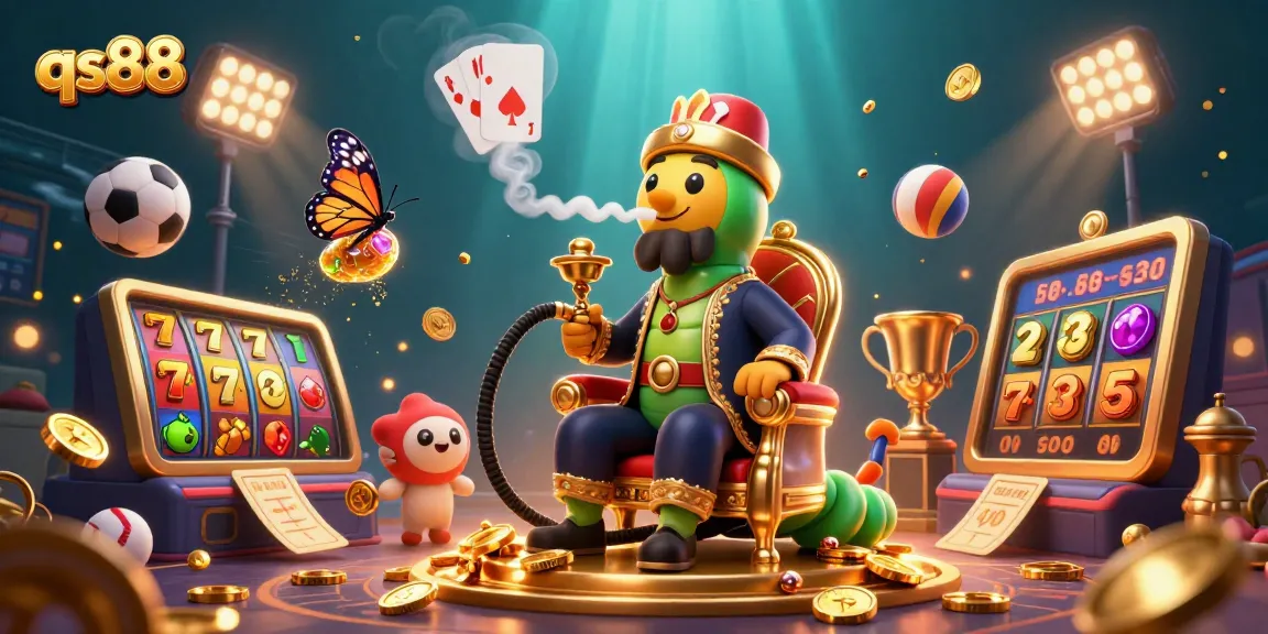 Experience thrilling gameplay at qs88, featuring dynamic slot reels and engaging gambling elements.