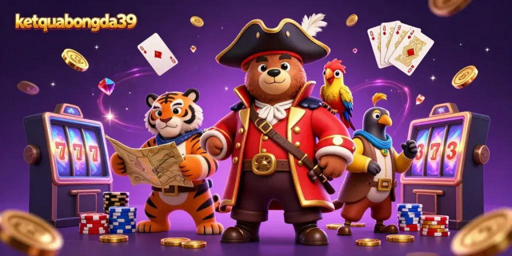 Experience winning excitement with ketquabongda39, featuring a scene of vibrant casino fun.
