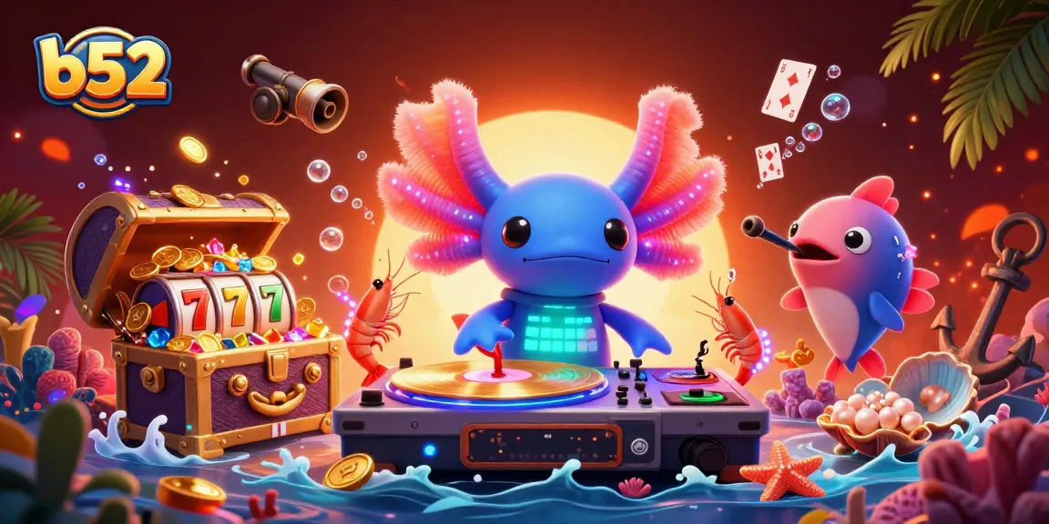 Engage with the colorful b52 gaming world featuring vibrant characters and thrilling slot elements.