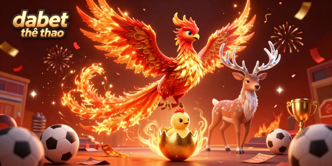 dabet thể thao elevates the excitement with a phoenix and significant sports elements for betting.