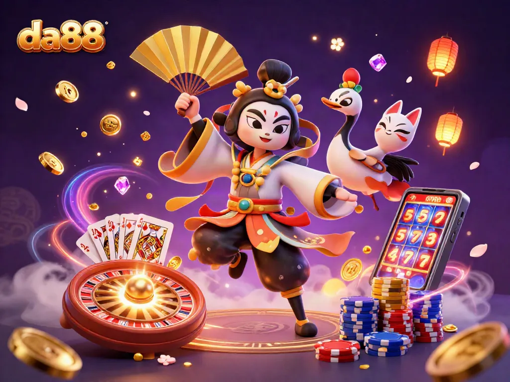 Enjoy thrilling gameplay with da88 casino’s kabuki warrior and vibrant casino elements.