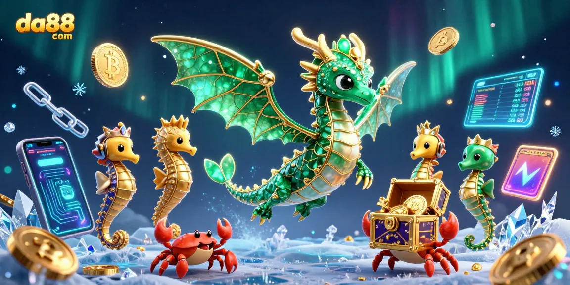 Experience thrilling gaming at da88 com with this dynamic underwater casino scene.