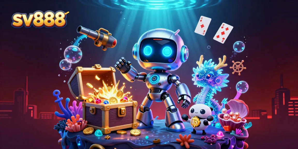 Experience vibrant gameplay at sv888 with cyberpunk characters and underwater treasures