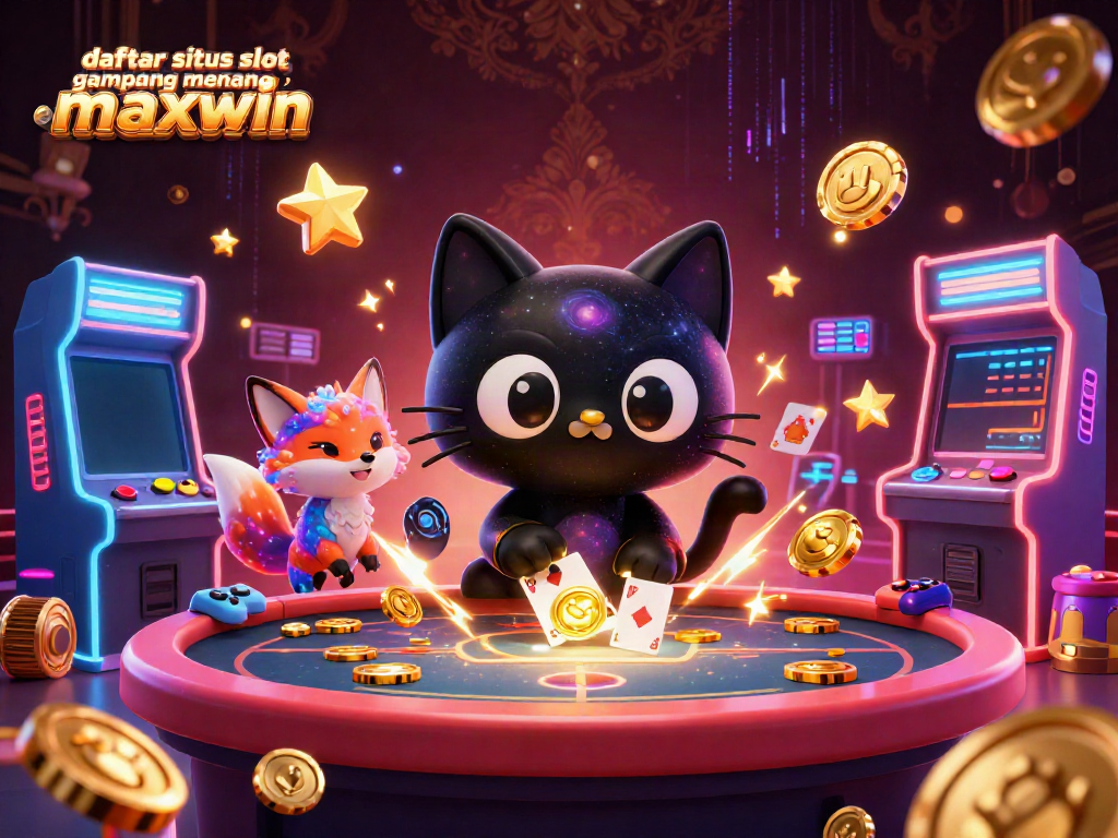 Menghimpun chip emas dan kartu, daftar situs slot gampang menang maxwin memancarkan keseruan di kasino kosmik.