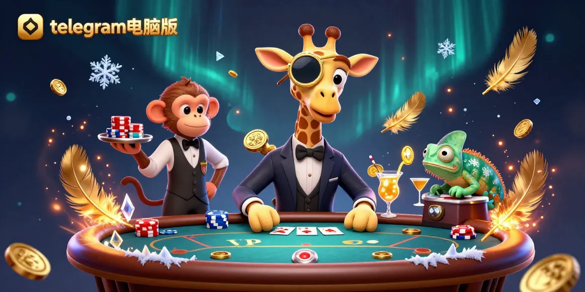 在充满活力的扑克场景中,与telegram电脑版进行刺激的游戏体验。