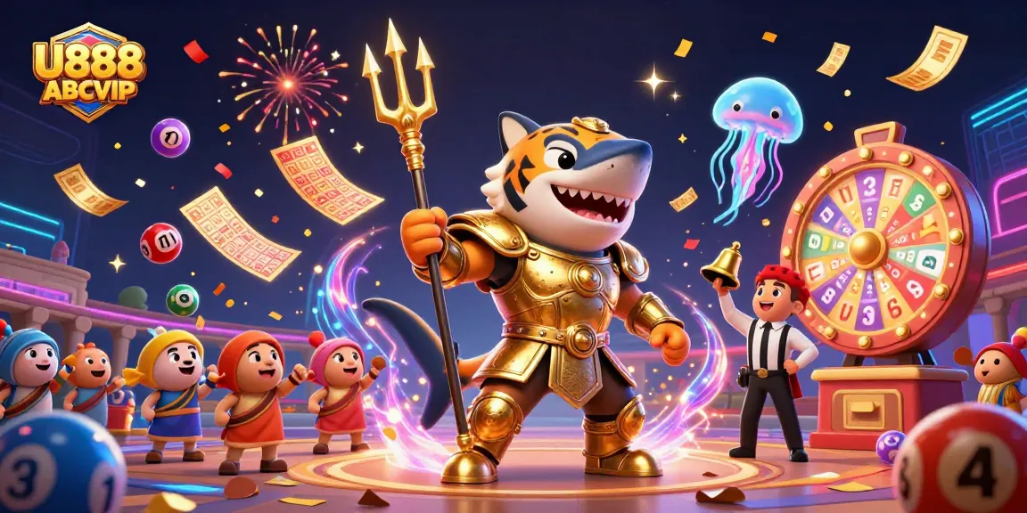 Engage with U888 ABCVIP's thrilling underwater casino adventure featuring vibrant games and characters.
