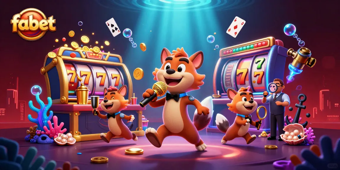 Experience fabet's vibrant casino atmosphere with engaging hyenas and dynamic gaming elements.