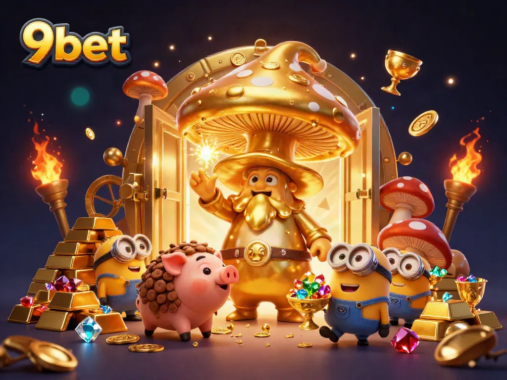 Experience thrilling magic at 9bet with golden treasures and enchanting characters.
