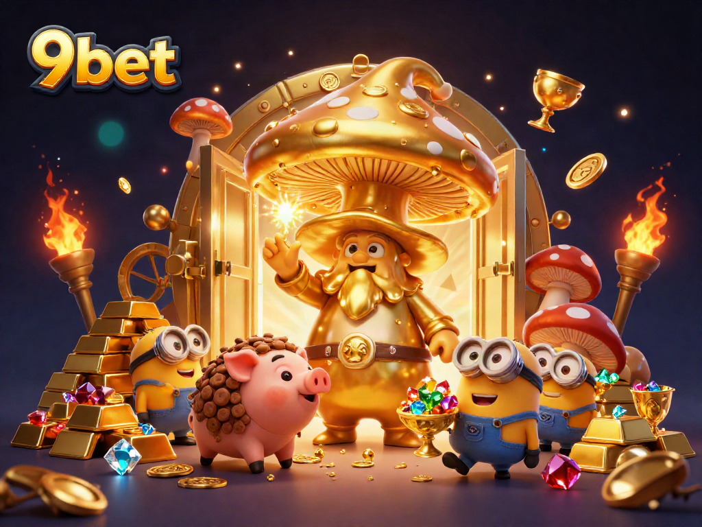 Experience thrilling magic at 9bet with golden treasures and enchanting characters.