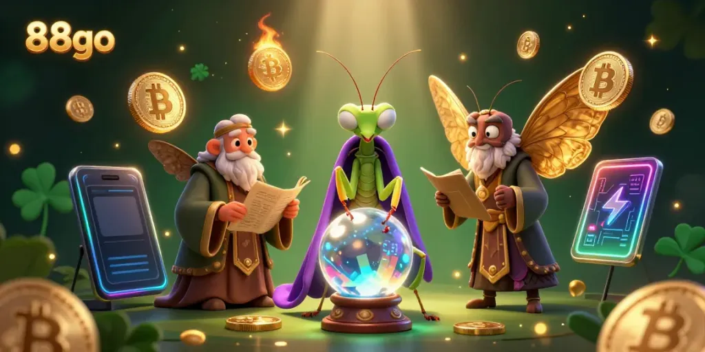 Experience thrilling chances with 88go as a mystical fortune teller and librarian guide you through captivating casino adventures.