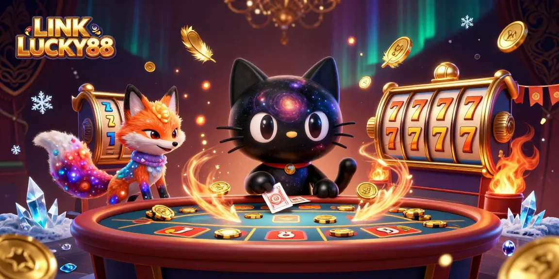 Engage with LINK LUCKY88 at a cosmic casino with a gravitational charm.