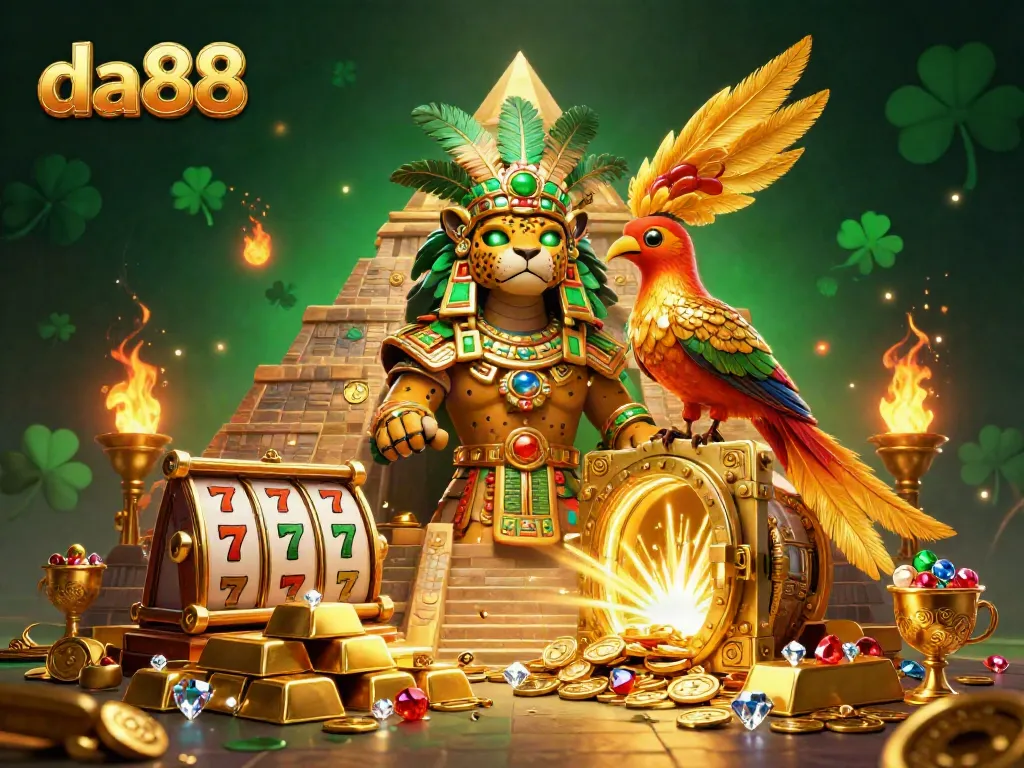 Experience the excitement of da88 casino with vibrant treasures and dynamic slot reels.