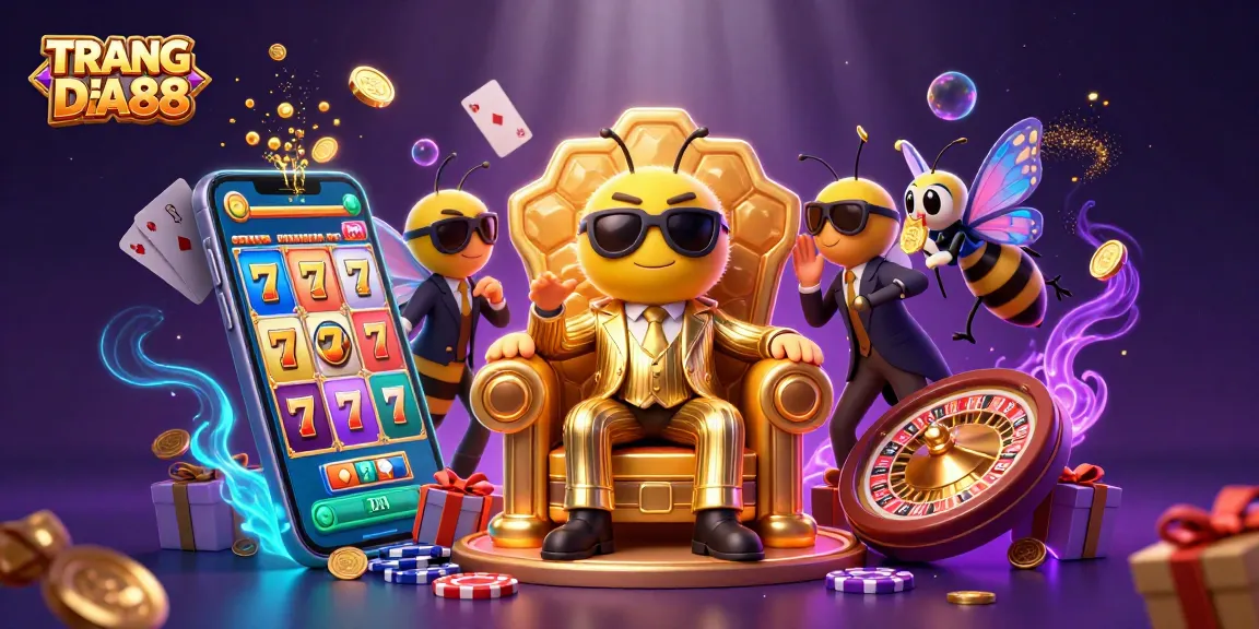 Experience TRANG CHỦ DA88 with dynamic slot game action and vibrant, detailed gaming elements.