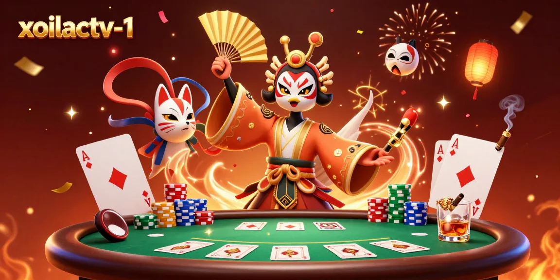 Experience dynamic gameplay on xoilactv-1 with vivid poker action and colorful characters