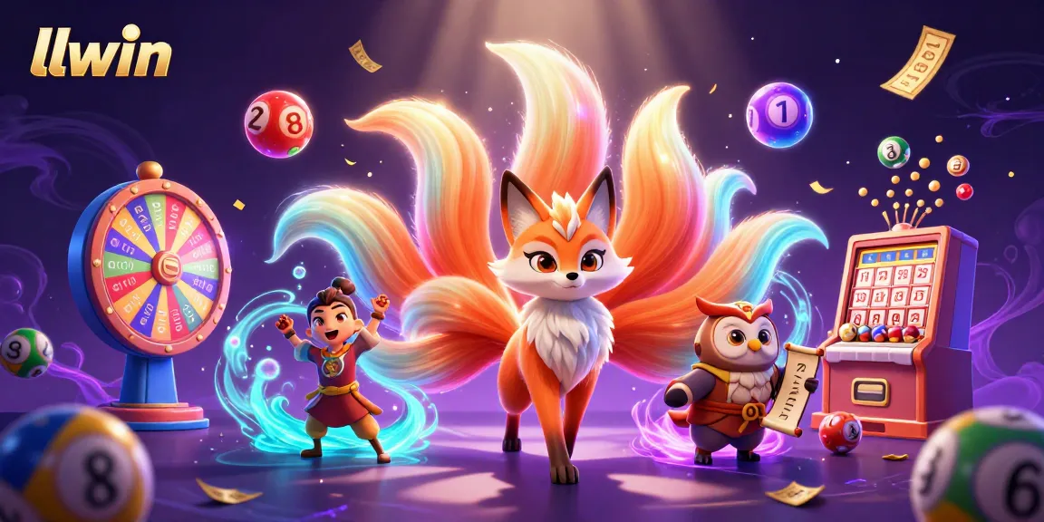 Engage with the vibrant and dynamic gaming experience at llwin featuring colorful spirits and casino elements.